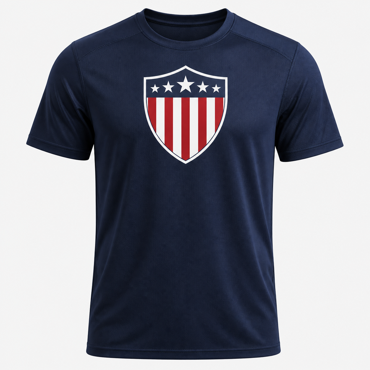Navy Liberty Sport Tee athletic shirt